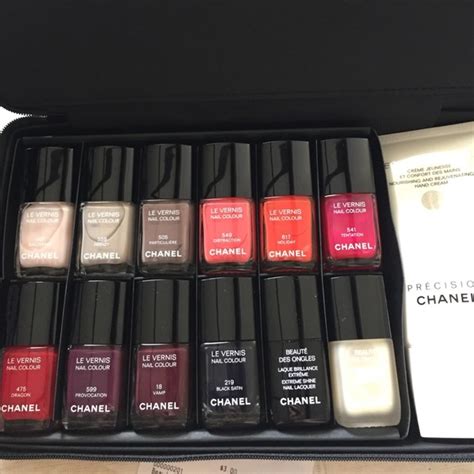 chanel nail polish gift set